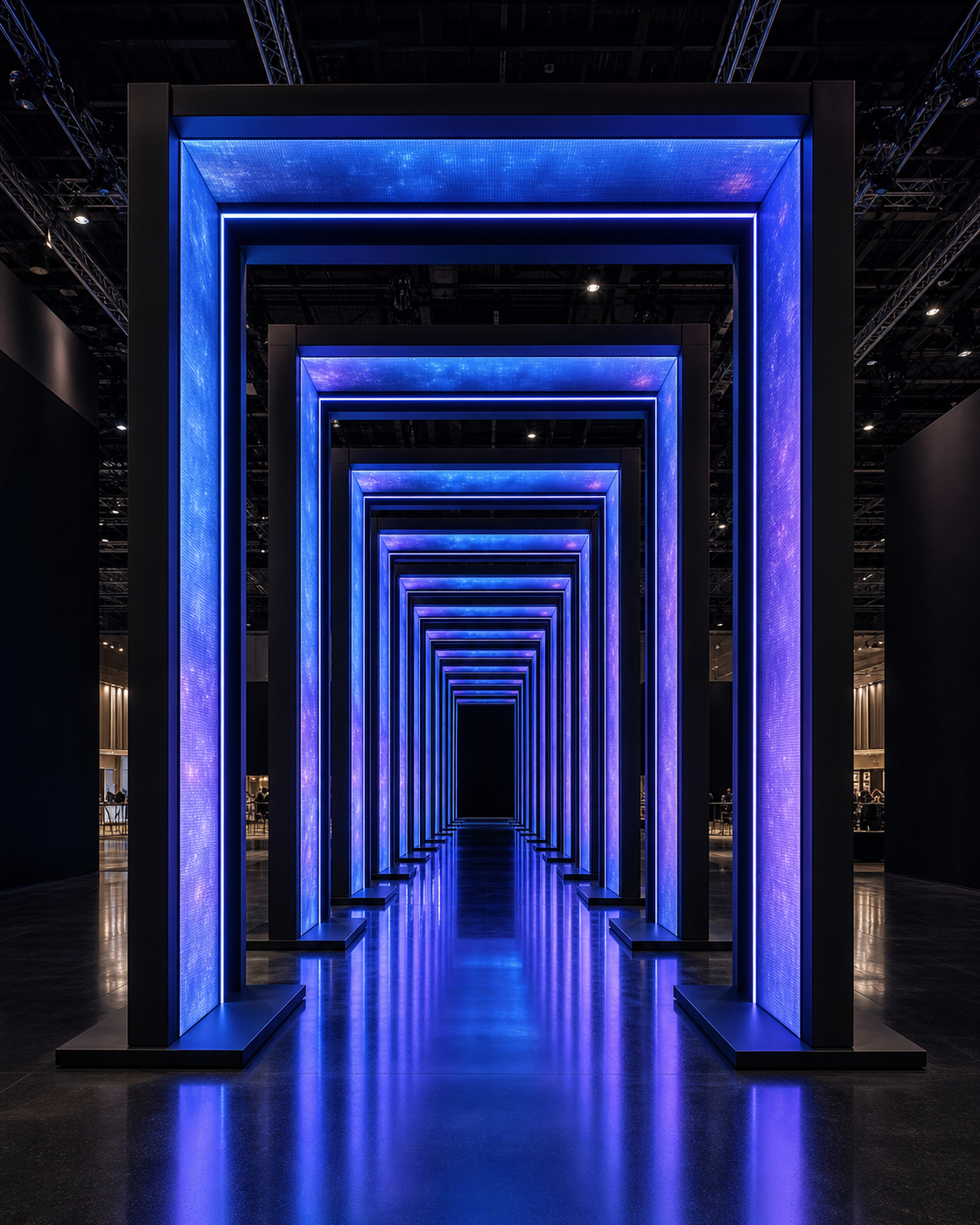 沉浸式 LED 门廊 主效果图